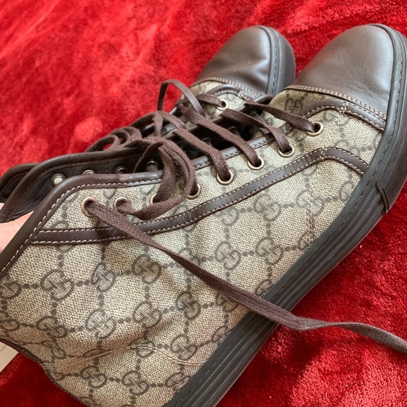 Men’s Gucci High Top sneakers size 9 - Picture 6 of 6